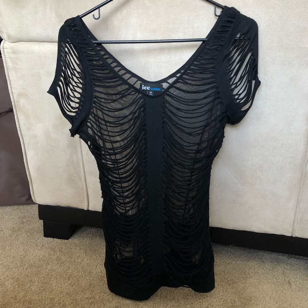 Nasty Gal stripped shirt